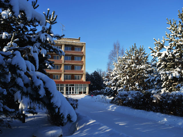 Наш санаторий. Зима