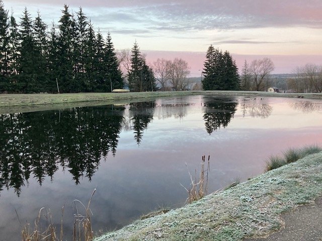 Наш санаторий. Осень