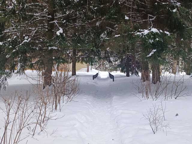 Наш санаторий. Зима 1